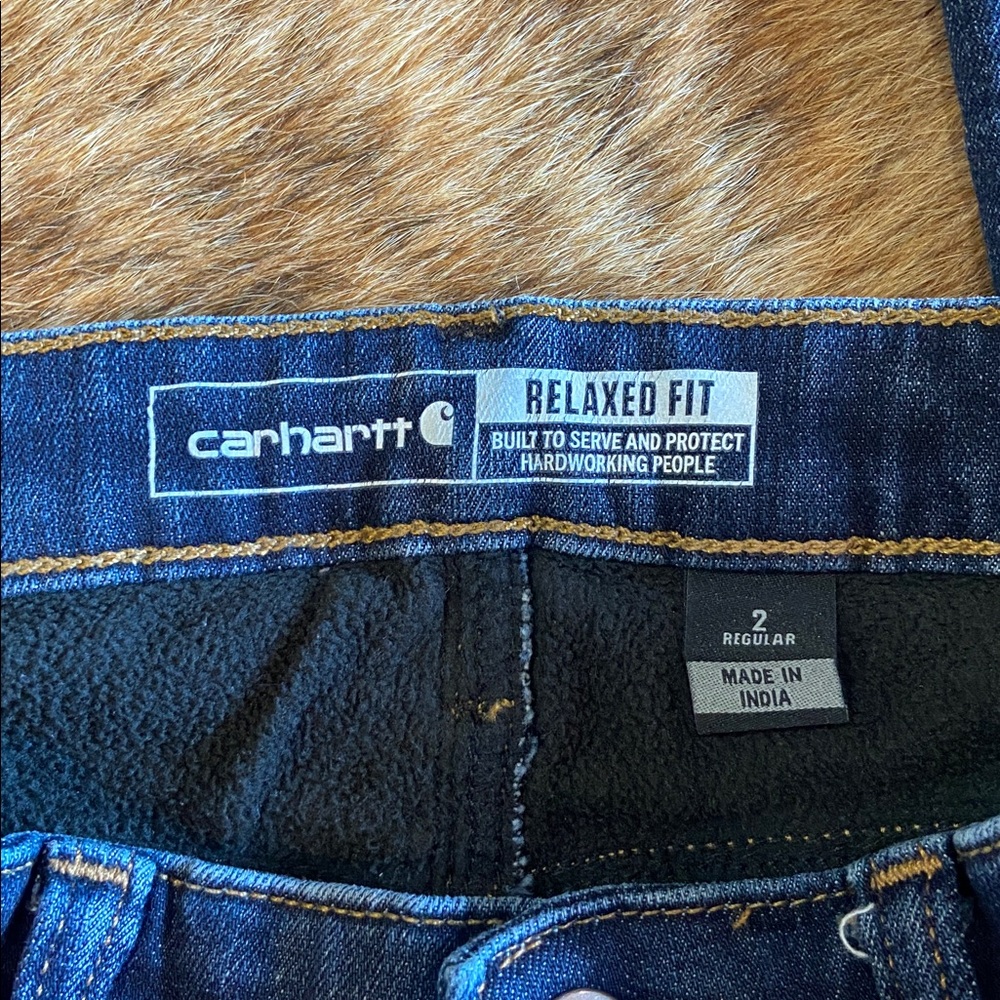 Carhartt Fleece Lined Jeans - Picture 4 of 4